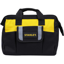 Stanley Black Tool Bag for Organized Storage and Transport, STST512114