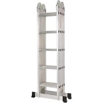Multi Purpose Folding Aluminum Extension Ladder, 4 x 5.6 Meters