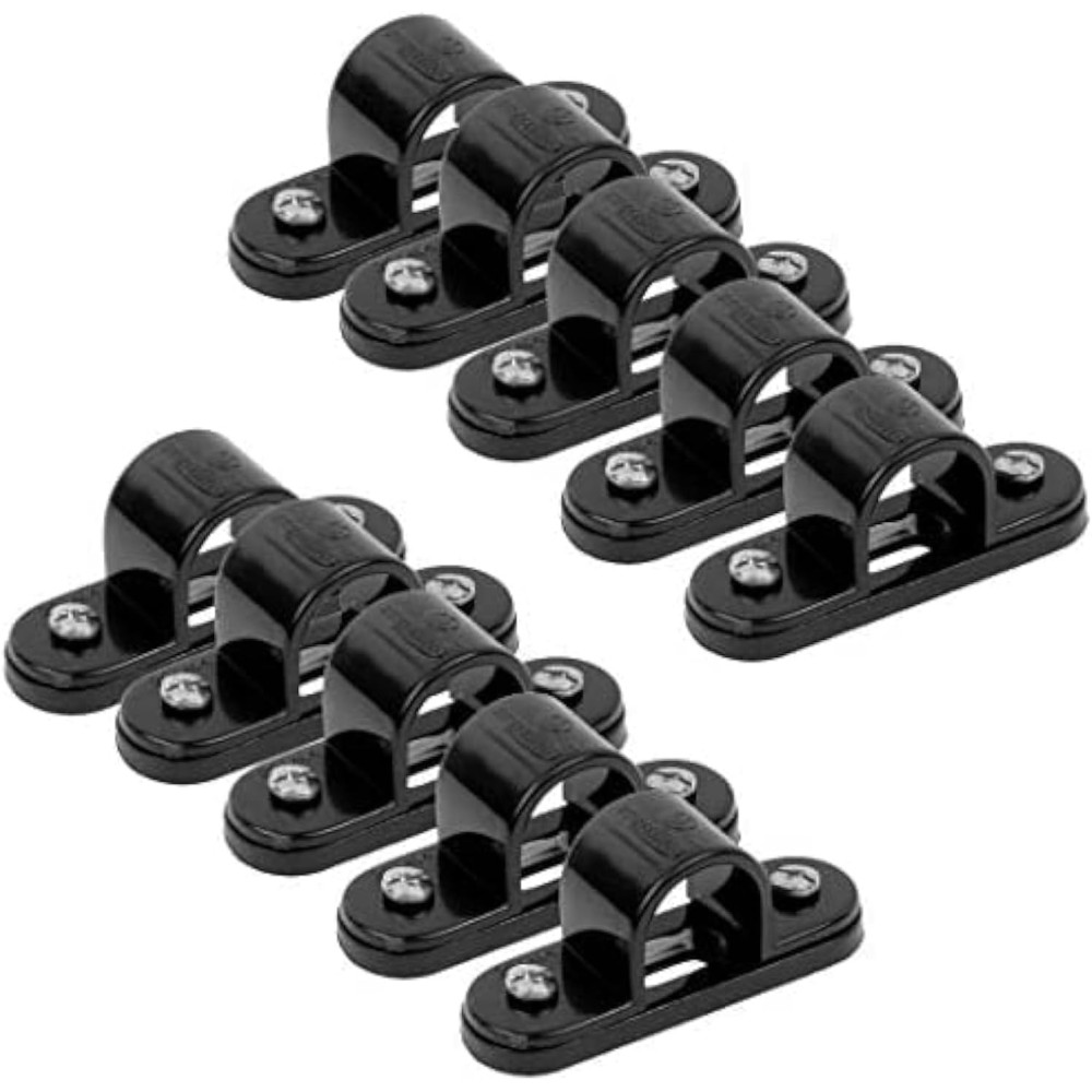 Abbasali PVC Electrical Conduit Pipe And Fittings, 20mm, Pack of 10 for Wiring And Cabling