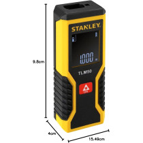 Stanley 15M Laser Distance Measure for Accurate Measurements, STHT1-77409