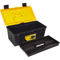 Stanley 22 Inch Plastic Tool Box for Durable Tool Storage, 1-71-951