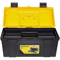 Stanley 22 Inch Plastic Tool Box for Durable Tool Storage, 1-71-951