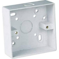 Abbasali 13Amp Switch Socket with 3x3 PVC Box And Top Plug for Reliable Power Connection