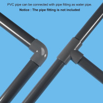 Abbasali High Pressure PVC Pipe Fittings for Plumbing, 4 Inch Pipe for Home, Industrial And Municipal Applications