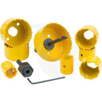 Tolsen 11Pcs Hole Saw Set for Precision Drilling