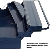 Abbasali Metal Toolbox, 21 Inch for Tool Organization And Storage