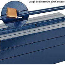 Abbasali Metal Toolbox, 21 Inch for Tool Organization And Storage