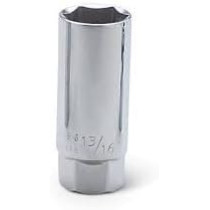 Abbasali Deep Chrome Socket 1/2 Inch 6PT, 15mm for Professional Use