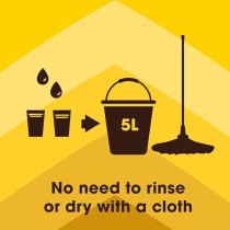 Pledge Clean It Gentle Wood Floor Liquid Cleaner, Streak & Residue Free, Original, 750ml