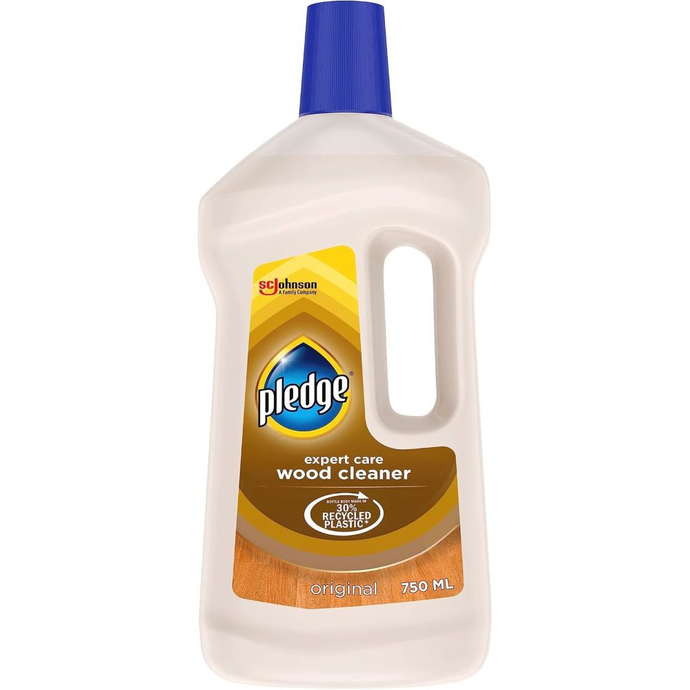 Pledge Clean It Gentle Wood Floor Liquid Cleaner, Streak & Residue Free, Original, 750ml