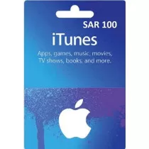 App Store & iTunes SAR100...