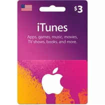App Store & iTunes USD 3...