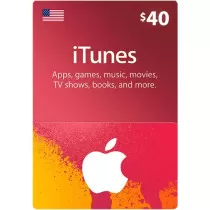 App Store & iTunes USD 40...