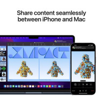 Apple MacBook Air 13 inch 2024 Starlight, M3 with 8core CPU, 16GB RAM, 256GB SSD, 8core GPU, MC8J4, English Keyboard 1 Year Warranty