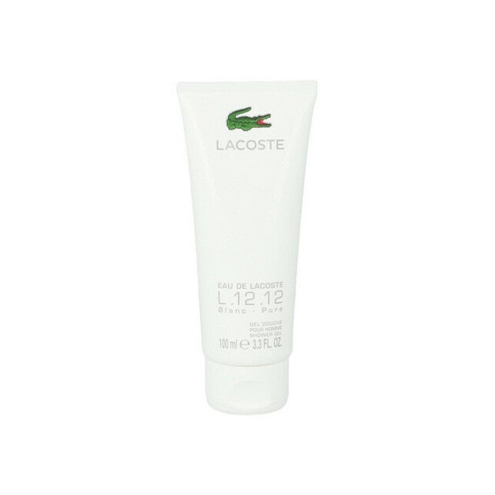 Lacoste L.12.12 Blanc For Men, 100Ml Shower Gel
