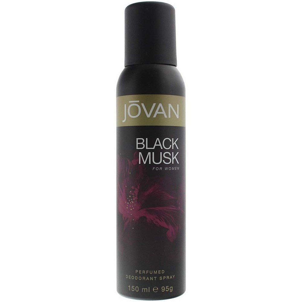 Jovan Black Musk For Women, 150Ml Deodorant Spray
