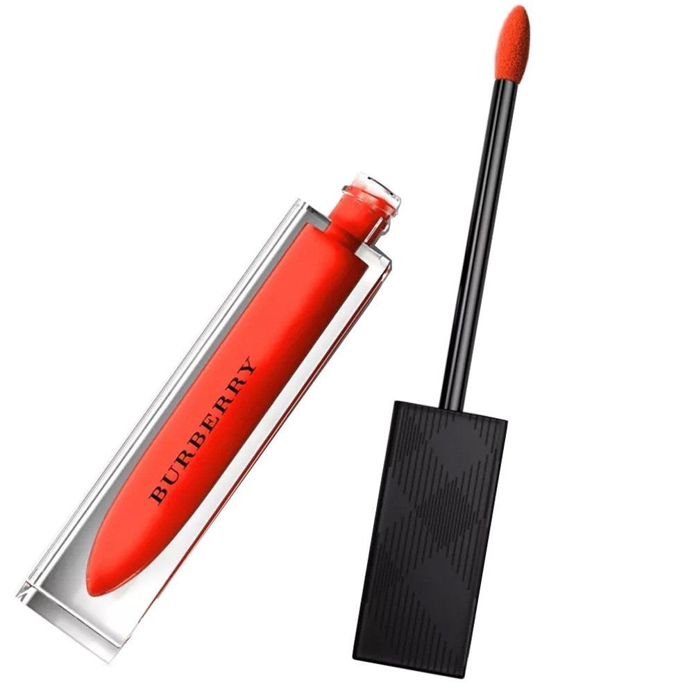 Burberry Kisses Tangerine Red 35 5.5Ml Lip Lacquer