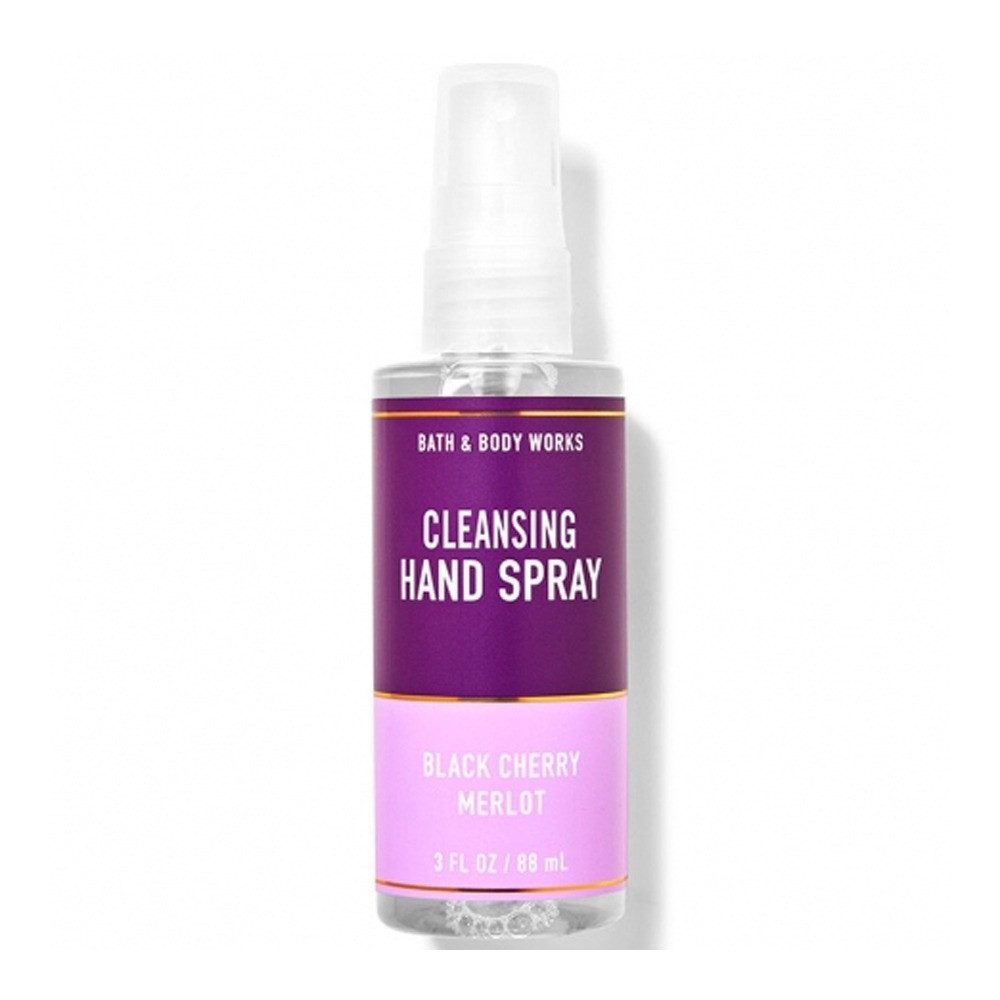 Bath & Body Works Black Cherry Merlot Cleansing For Women, 88Ml, Hand Spray
