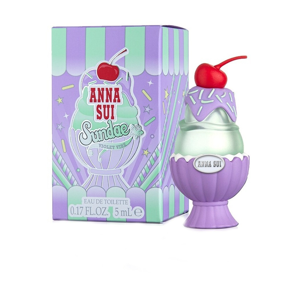 Anna Sui Sundae Violet Vibe For Women Eau De Toilette, 5Ml Miniature