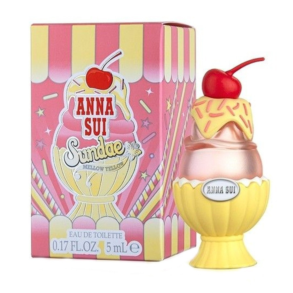 Anna Sui Sundae Mellow Yellow For Women Eau De Toilette, 5Ml Miniature
