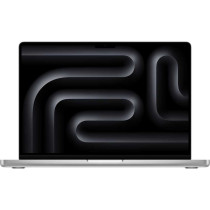 Apple MacBook Pro 14 inch 2024, M4 Pro with 14core CPU, 24GB RAM, 1TB SSD, 20core GPU, Silver MX2F3 English Keyboard