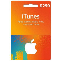 App Store & iTunes USD 250 USA Region Instant E-mail Delivery