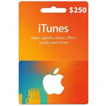 App Store & iTunes USD 250...