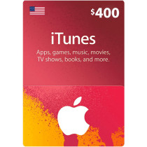 App Store & iTunes USD 400 USA Region Instant E-mail Delivery