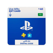 USD 40 PlayStation Network Gift Card KSA Region Instant E-mail Delivery