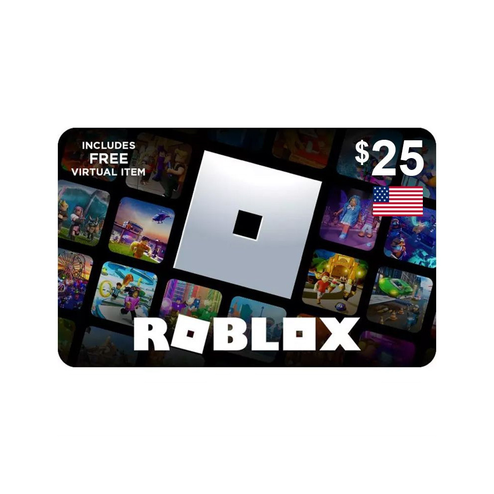 USD 25 Roblox USA Region Instant E-mail Delivery
