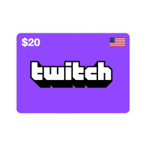 Twitch USD 20 USA Region Instant E-mail Delivery