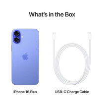 Apple iPhone 16 Plus 5G Ultramarine 128 GB, 6.7 Inch Display, UAE TDRA Version