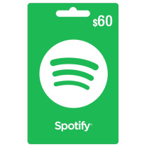 Spotify USD 60 US Region Instant E-mail Delivery