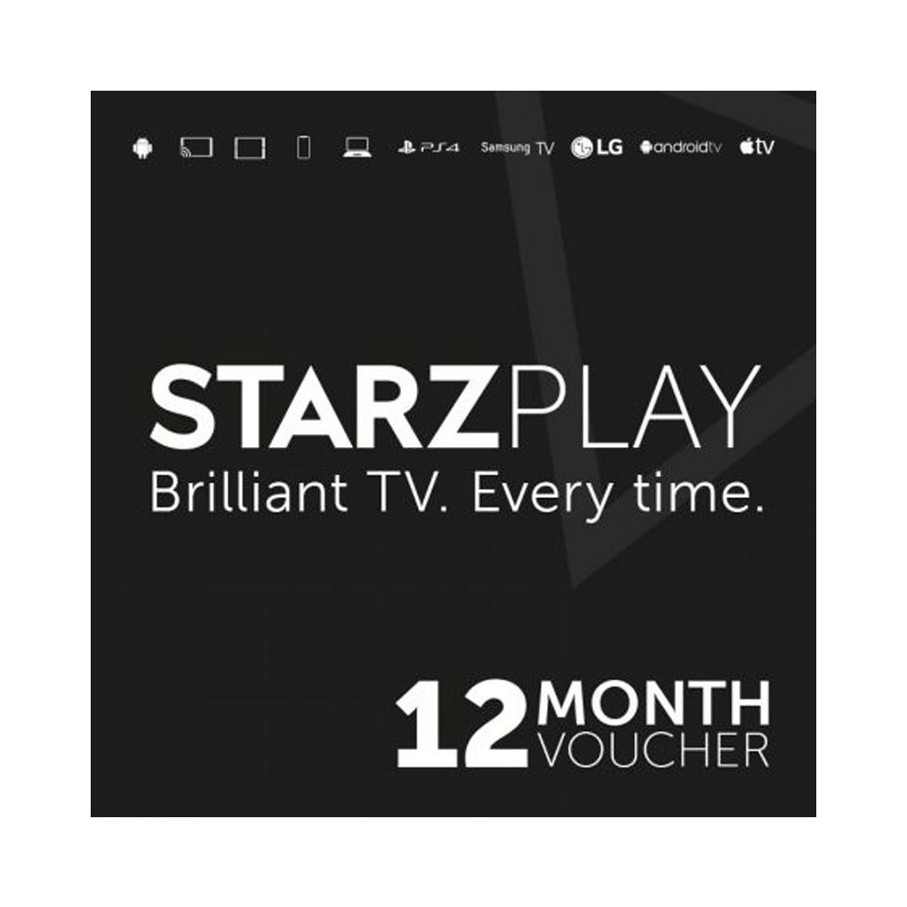 StarzPlay Yearly UAE AED330 Instant E-mail Delivery