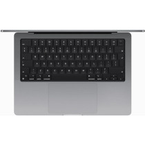 Apple 14-inch Macbook Pro, M3 Chip with 8-core CPU and 10-core GPU, 16 GB, 1 TB SSD, Silver, English MXE03 1 Year Warranty