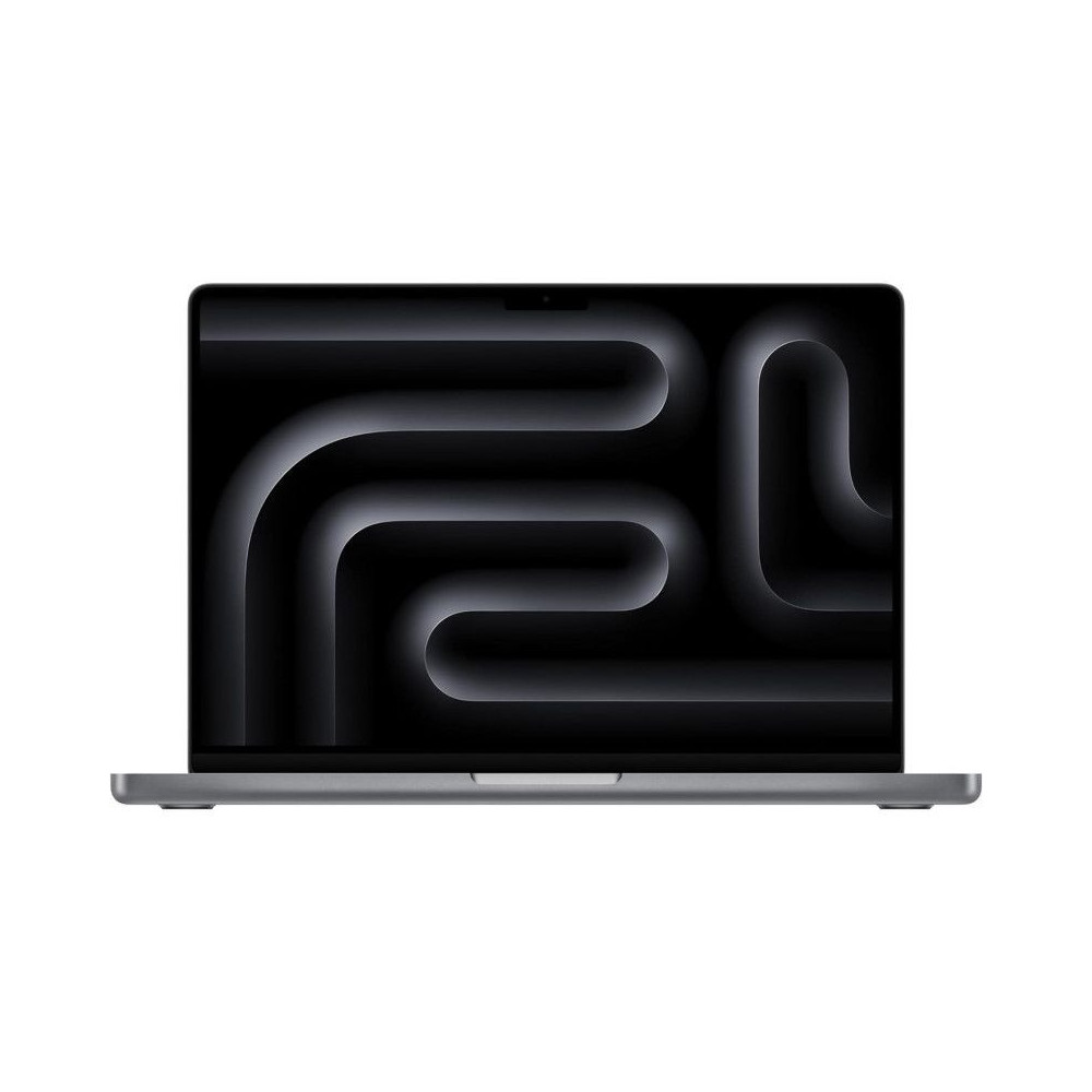 Apple 14-inch Macbook Pro, M3 Chip with 8-core CPU and 10-core GPU, 16 GB, 1 TB SSD, Silver, English MXE03 1 Year Warranty
