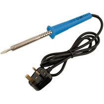 Generic ATH 40W Soldering Iron with Pointed Tip and Soldering Wire