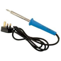 Generic ATH 60W Soldering Iron with Pointed Tip and Soldering Wire