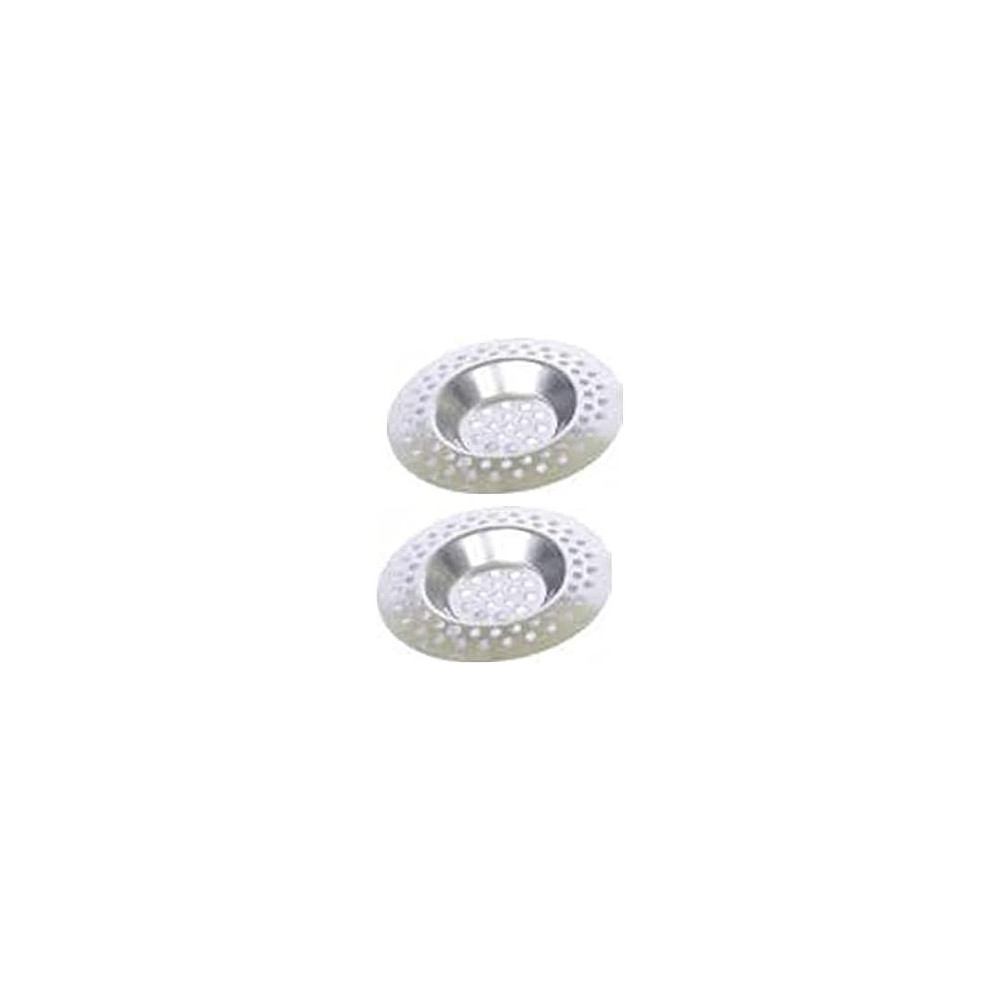 Abbasali Sink Strainer Set, 2 Pieces for Effective Drain Protection