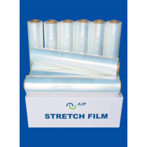 AJP Stretch Film Wrap 1.2m, Durable and Transparent for Packaging and Protection