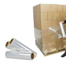 Stallion Ma Fra Clear Pallet Stretch Shrink Cling Film, 400mm, Strong, Easy-to-Use Packaging Film