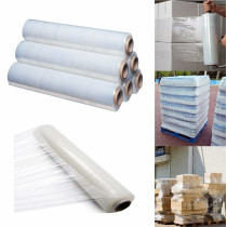 Stallion Ma Fra Clear Pallet Stretch Shrink Cling Film, 400mm, Strong, Easy-to-Use Packaging Film