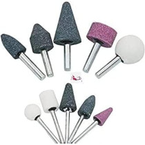 Abbasali 10pcs Mounted Atone Set, Precision Tools for Fine Work