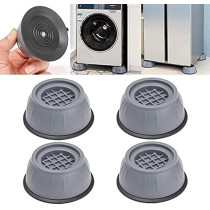 Abbasali Shock and Noise Cancelling Washing Machine Support Pads, 4 Pcs for Vibration Reduction