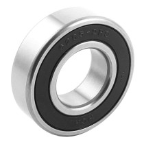 Generic WorldCare Metal 6205-2RS Rubber Sealing Groove Ball Bearings, 52x25x15mm for Industrial Use
