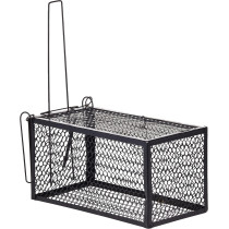 Generic Rat And Mouse Cage Trap Snap Trap, Medium Size, Black Color for Safe Rodent Capture