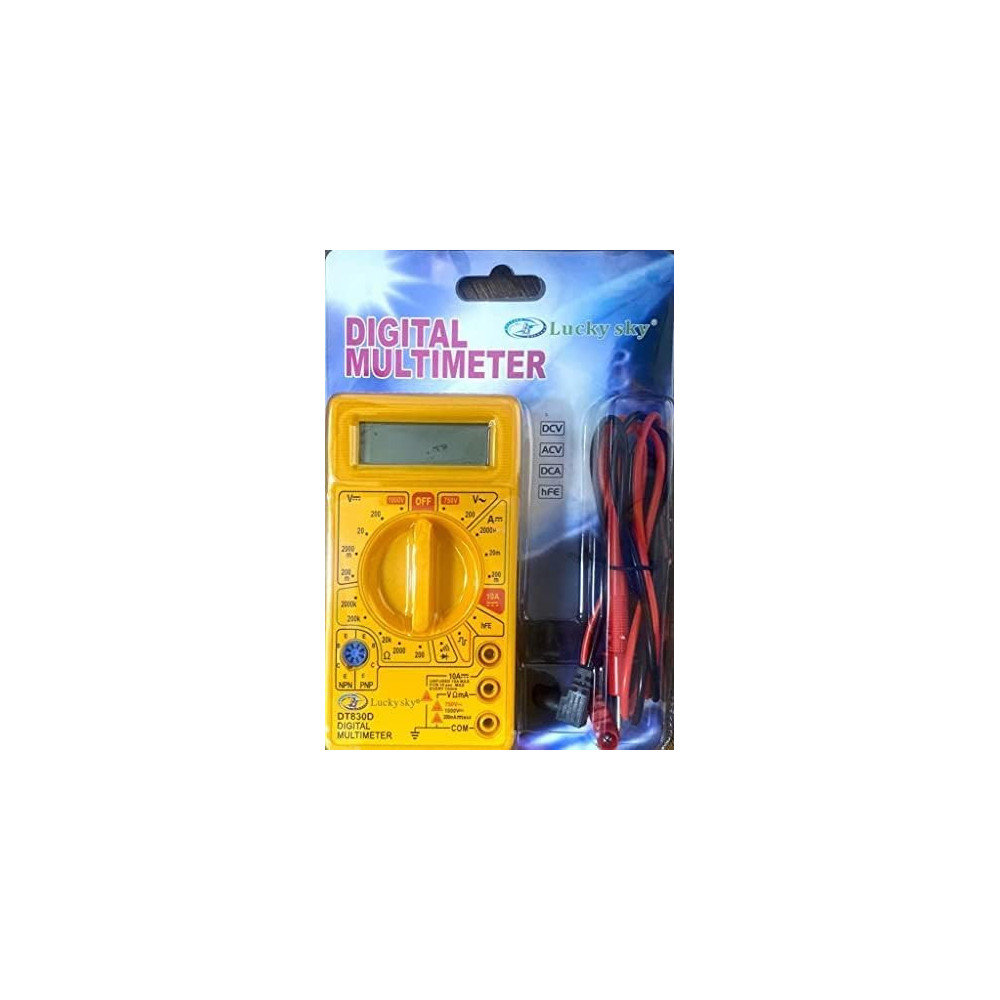 Abbasali Pocket Digital Multimeter, Compact and Accurate for Electrical Measurements