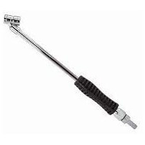 Generic ATH 250mm Portable Automotive Car Tyre Air Chuck Inflator, Straight Shank Dual Head for Efficient Inflation