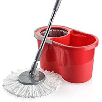 Generic HEXAR Modern Spin Easy Mop Bucket with Drum, Multi-Color Mop Set for Efficient Cleaning