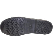 Abbasali Mens Black Leather Safety Shoes Lightweight Breathable Mesh Steel Toe Slip-Resistant Size 45